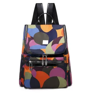 Fashion Print Travel Backpacks For Women