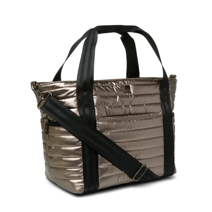 The Jetset Wingman Tote in Pearl Latte